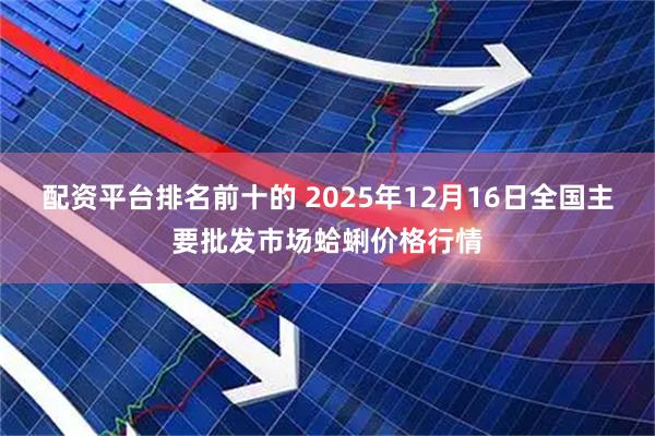 配资平台排名前十的 2025年12月16日全国主要批发市场蛤蜊价格行情